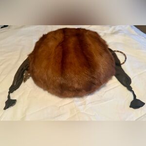 Vintage Mink hand warmer